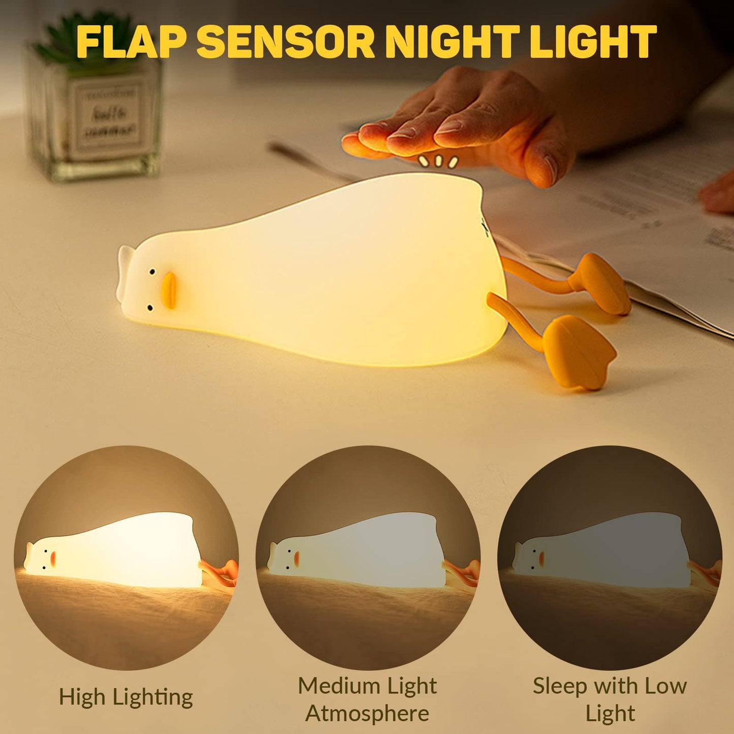 Duck Rechargeable LED Night Light