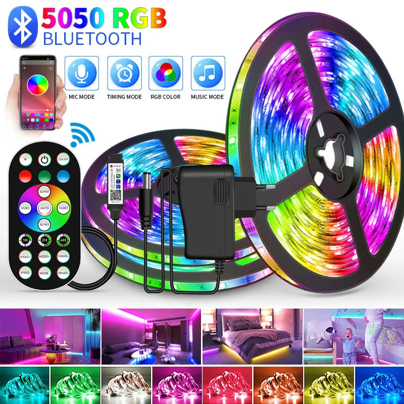 Bluetooth LED Strip lights RGB